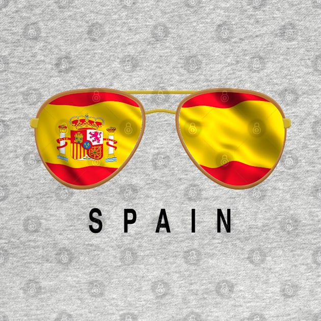 Spain Sunglasses, Spain Flag, Spain gift , Swedish, Swede, by JayD World